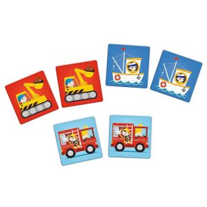 Trefl Maxi memóriajáték, Járművek