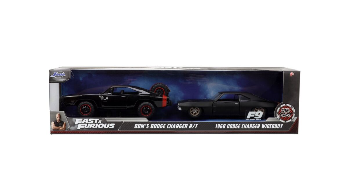 Jada Toys – Cargador Dodge 1970 con control reoto rápido y furioso de