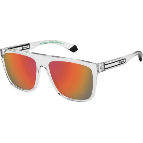 Polaroid, Polarizált wayfarer napszemüveg, Átlátszó, 56-16-140