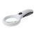 Czytnik Lupa 4x z 8 diodami LED, diodą UV, czarno-biała 135563828