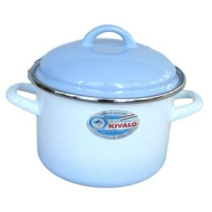 Bonyhádi (EMA-LION) 24 cm fazék világoskék árnyalt 135567098 - Főzőedény & Sütőedény