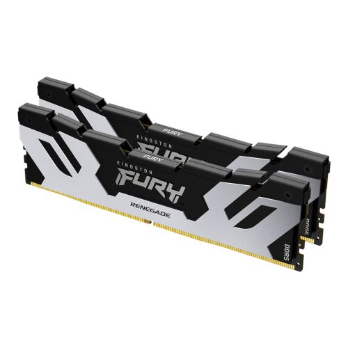 KINGSTON 32GB 8000MT/s DDR5 CL38 DIMM Kit of 2 FURY Renegade Silver XMP