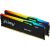 Kingston Technology FURY Beast RGB 64 GB 2 x 32 GB DDR5 5600 MT/s memória modul 138070605