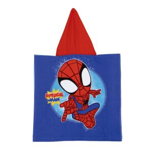 Strandtuch, Poncho, für Kinder, Modell Spidey Friends, 55x55 cm, Arditex