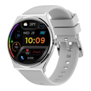 Smartwatch EcoWatch 5, 1,43" AMOLED, IP68, GPS, srebrny 135570550 - Smart zariadenia