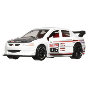 HOT WHEELS LANCER EVOLUTION IX PULL BACK FÉM AUTÓ 1:43 MÉRETARÁNYBAN