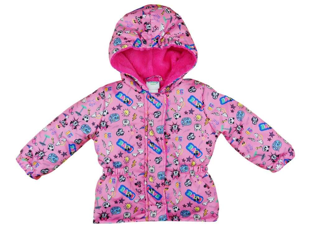 Disney lányka Télikabát - Minnie Mouse - rózsaszín
