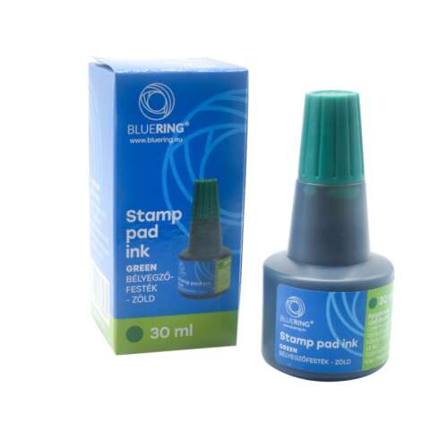 Bluering grüne Stempelkissen-Tinte, 30ml