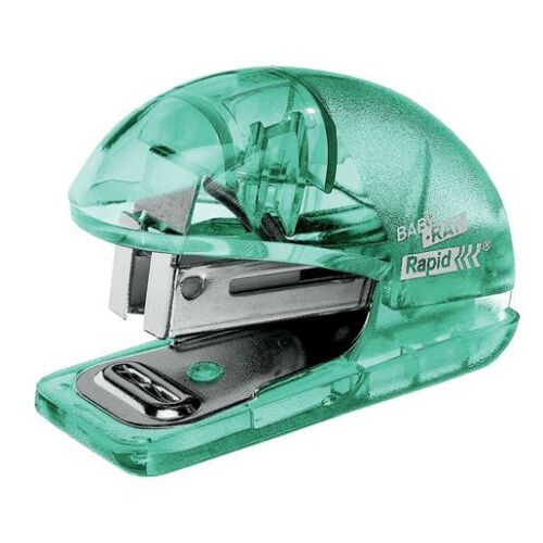 Tűzőgép, mini, 24/6, 26/6, 10 lap, RAPID "Colour&#039;Breeze", zöld 135580062