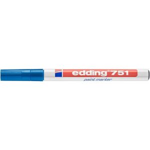 Lakkmarker, 1-2 mm, EDDING "751", sötétkék