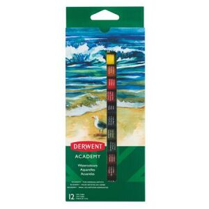 Tempera készlet, 12 darabos, 12 ml, DERWENT "Academy" 135583938 - Derwent