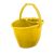 Bonus żółty 11-litrowy owalny wiadro do mopa z wyciskaczem