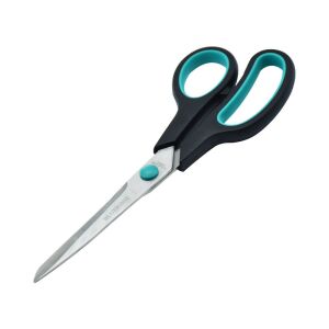 Olló 21cm, műanyag fekete-zöld nyél Bluering® 135585375