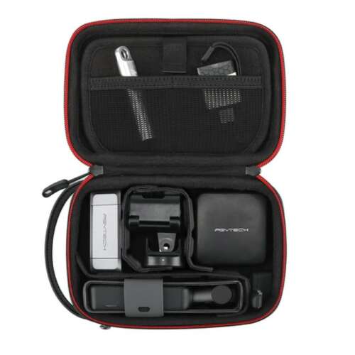 PGYTECH Mini Case interior with DJI Osmo Pocket and accessories