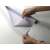 Dry erase whiteboard roll, self-adhesive, 200x45cm, with marker