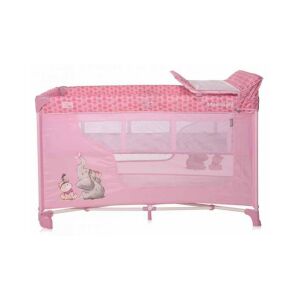 Lorelli Moonlight 2 Plus Mellow Rose utazóágy pelenkázó feltéttel - Utazóágy és Kiegészítői