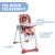 Chicco Polly 2 Start Lion high chair with baby