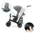 Rowerek trójkołowy Kinderkraft Easytwist, Platinum Grey 136407605