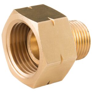 Redukáló adapter gázpalackról 21,8 mm hosszú - 3/8" hosszú