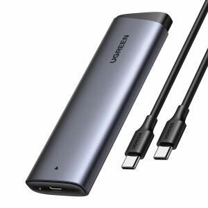 Ugreen CM767 M.2 NVMe PCIe SSD lemezház - ezüst 135599121 - Külső merevlemez ház