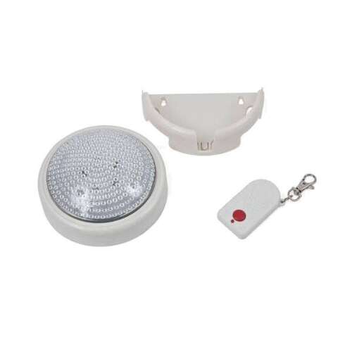 Lampa dotykowa z pilotem, biała, 5 diod LED