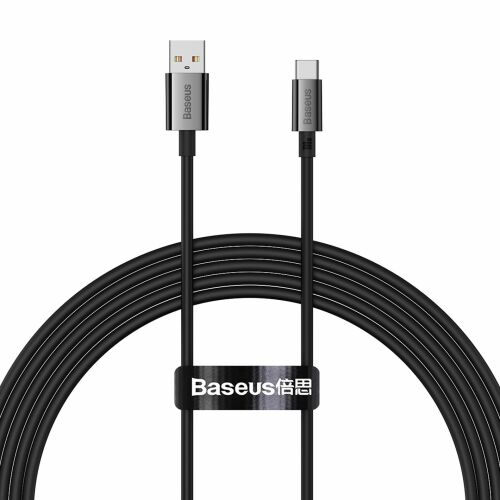 Baseus Superior Series USB-A / USB-C 100W Kábel Huawei / Honor készülékhez 1.5m - Fekete 135599837