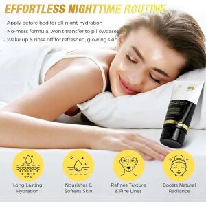 Masca Noapte cu Mucina de Melc 68%, Colagen, Niacinamide, Hidratare intensa, 75 ml 135860643 - Mască și pachet pentru îngrijirea pielii