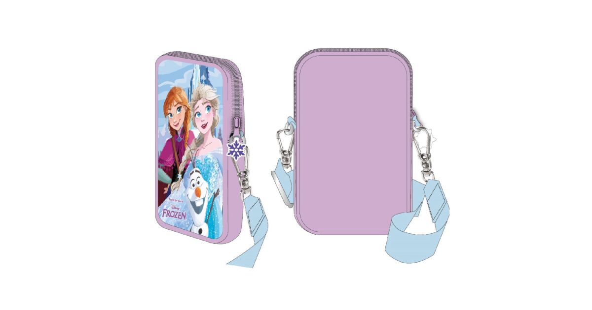 Disney Jégvarázs Trio Deluxe telefontartó táska 18 cm 135601956