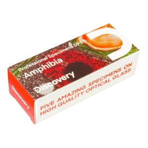 Levenhuk Discovery Prof DPS 5 mikropreparátum mintakészlet. „Kétéltűek” 135608871 - Mikroszkóp tárgylemez