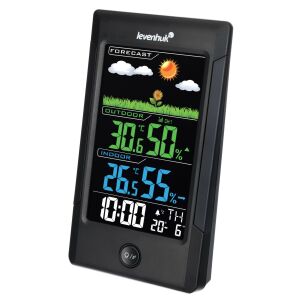 Levenhuk Wezzer Teo TH40 hőmérséklet- és páratartalom-mérő készülék 135610741 - Levenhuk