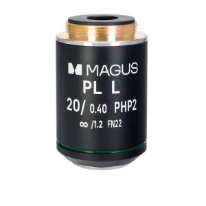 MAGUS 20HP 20х/0,40 Plan L phase PHP2 ∞/1,2 SzM 8,0 mm objektív 135611623 - Mikroszkóp kiegészítő