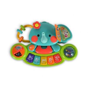 HOLA Elefánt Zenélő Zongora Bébijáték - Musical Toy 135617613 - Zenélő játék