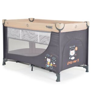 MONI Tommy 2 szintes Összecsukható Utazóágy - Kibújós, Bézs 135618369 - Utazóágy és Kiegészítői