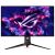 Front view of ASUS ROG Swift OLED PG32UCDMZ 4K gaming monitor