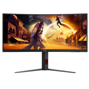 AOC G4 CU34G4 86,4 cm (34") 3440 x 1440 px Wide Quad HD LED Fekete, Vörös Számítógép monitor 137587990 - AOC