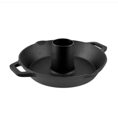 Öntöttvas grillcsirkesütő serpenyő 28 cm 146602438 - Öntöttvas edény