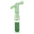 Portable mini USB fan with 3 speeds, powerbank function, green 135620800