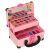 Kids make-up and nail polish set, pink with portable mirror, 40 pcs 135620893