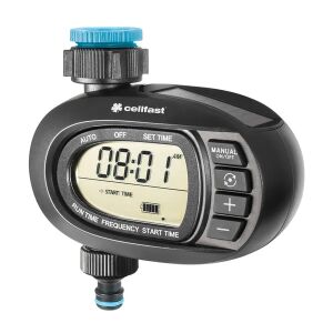 Napelemes öntözésvezérlő Cellfast Ergo G3/4"–G1" csaphoz 135620988 - Öntözés vezérlő