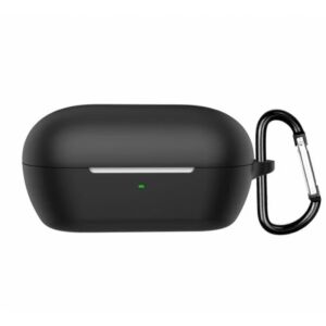 THD Czarne Etui Ochronne do Słuchawek Bezprzewodowych Sony WF-C710N z Karabinkiem - Zestaw słuchawkowy