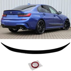 BMW 3-as Sorozat G20 MP Stílusú Hátsó Spoiler 2020 Fényes Fekete AutoVision