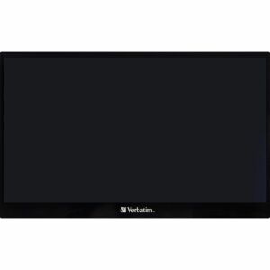 Verbatim 17,3 Zoll tragbarer Touchscreen-Monitor Vorderansicht - Monitore