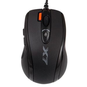 A4Tech Oscar X-710MK Schwarze USB Optische Gaming Maus - A4Tech
