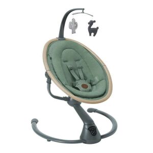Maxi-Cosi Cassia ECO baby swing in Beyond Green, comfortable and stylish baby bouncer - Maxi-Cosi