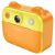 HOCO DV204 yellow kids instant print camera, rear view
