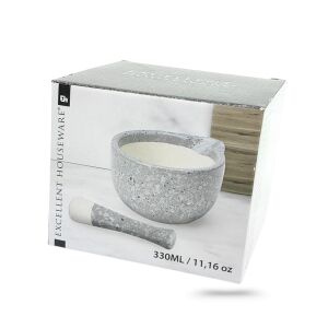 Mozsár és törő porcelán 10cm 135644999 - Mozsár