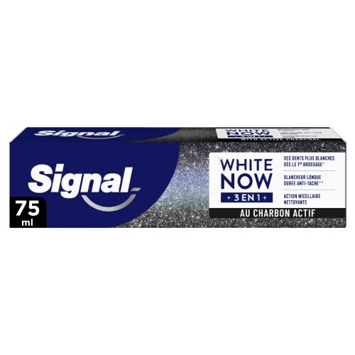 Signal White Now 3in1 White Boost Toothpaste 75ml, instant whitening, micellar cleaning, long-lasting stain protection