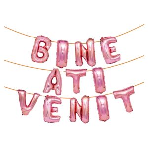 Selling Depot Welcome rózsaszín arany fólia lufi banner - Masszírozó gép