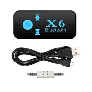 Hozro X6 Bluetooth vevő AUX kábellel és USB töltőkábellel - Bluetooth adapter