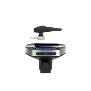 Felülnézet a Depot MP3 modulátorról Bluetooth headsettel - Bluetooth adapter